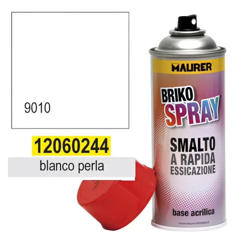 Spray pintura blanco perla 400 ml. MAURER