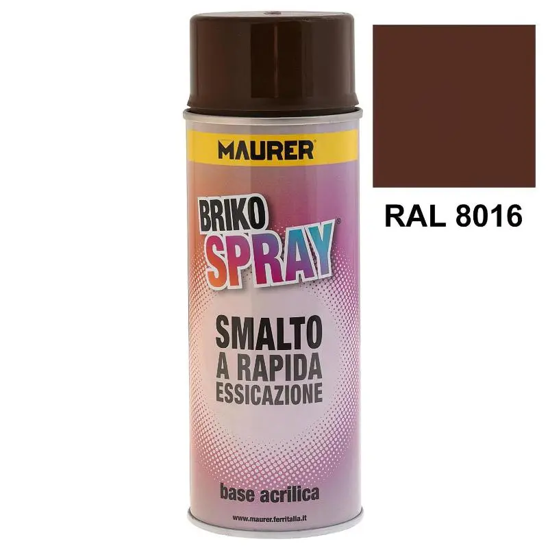 Spray pintura caoba (mogamo) 400 ml. Maurer