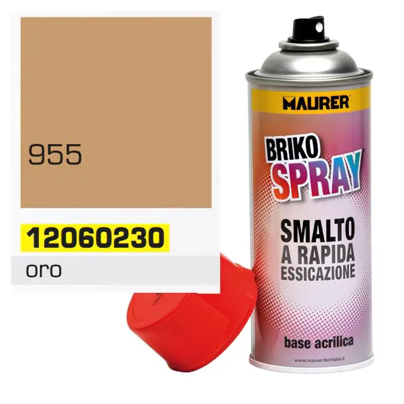 Spray pintura oro 400 ml. MAURER