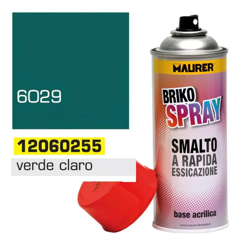 Spray pintura verde claro menta 400 ml. Maurer