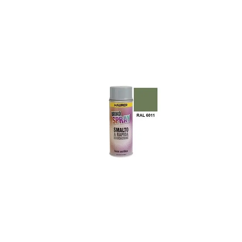 Spray pintura verde reseda 400 ml. Maurer