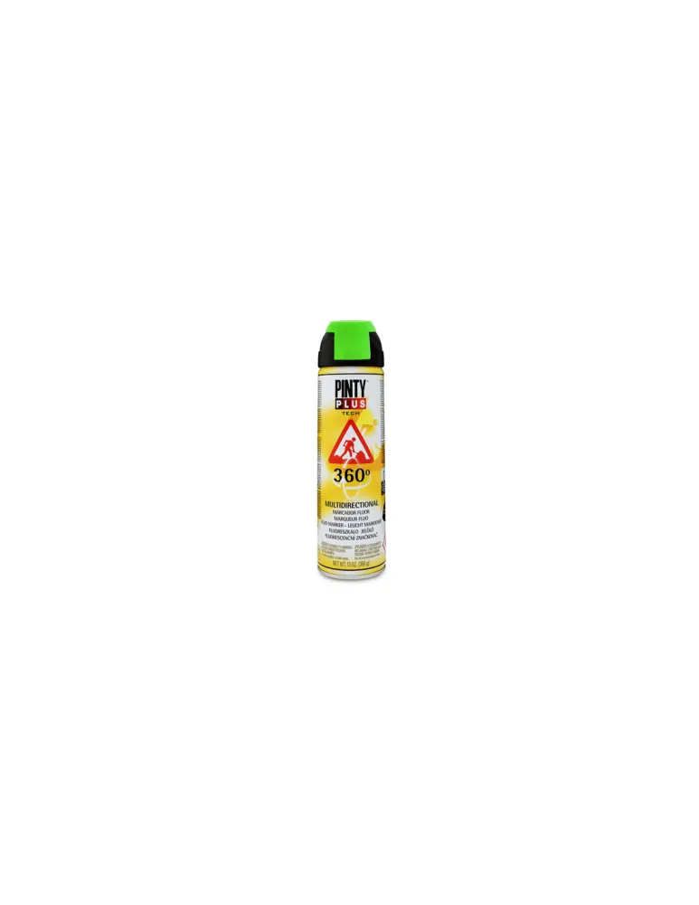 Spray marcador fluor 360º verde 500 ml Novasol