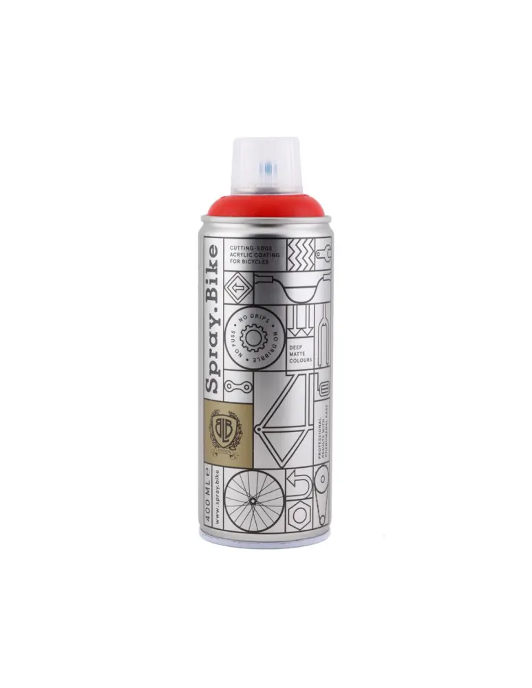 Spray bike serie historic collection 400 ml (coventry red) Spray.bike