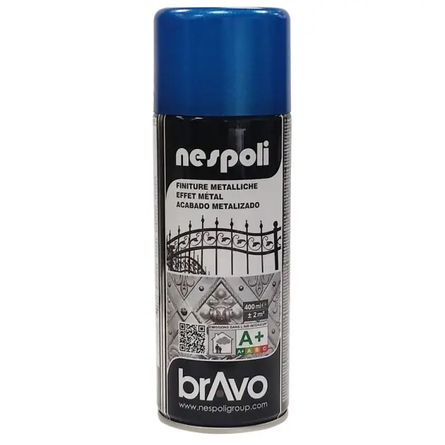 Spray efecto metalizado azul 400 ml