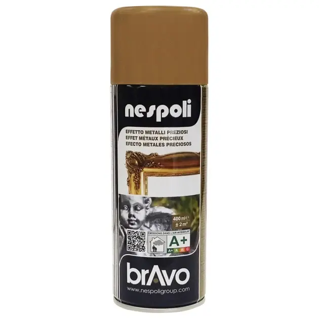 Spray efecto metalizado oro 400 ml