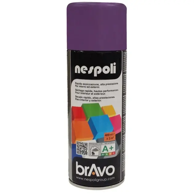 Spray esmalte acrílico lila 400 ml