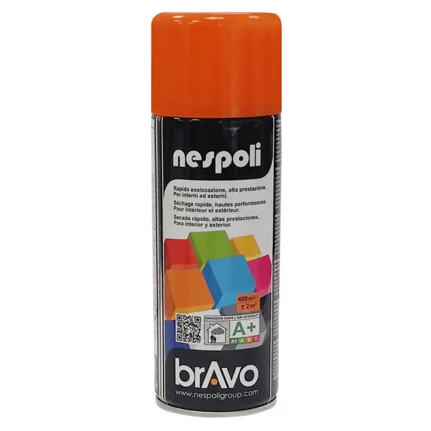Spray esmalte acrílico naranja 400 ml