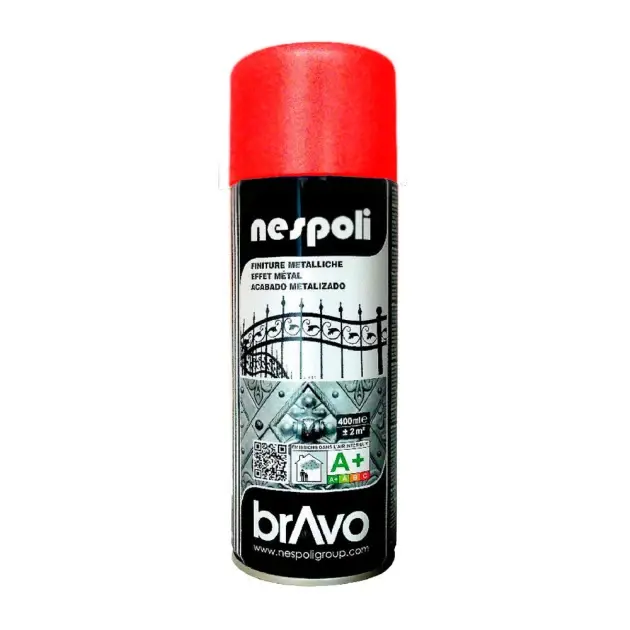 Spray esmalte acrílico rojo china 400 ml
