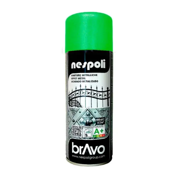 Spray esmalte acrílico verde jardín 400 ml