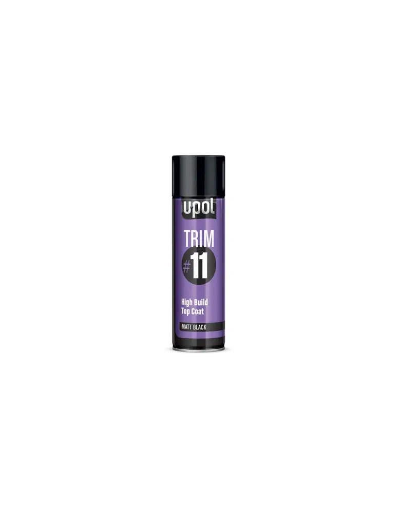 Spray premium trim 11 negro mate u-pol 450 ml