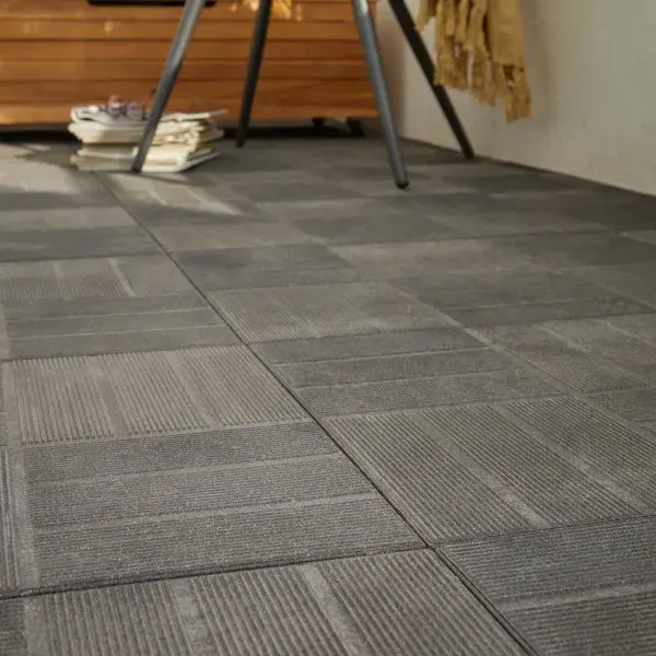 Loseta de composite Neilio 40 x 40 cm gris blooma