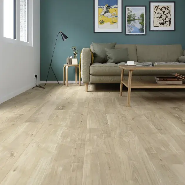 Suelo laminado AC4 Jaco natural 128,6x19,4 cm Cooke & Lewis cooke_lewis