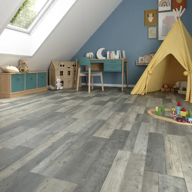 Suelo laminado AC4 roble gris 8 mm Dunwich Cooke & Lewis cooke_lewis