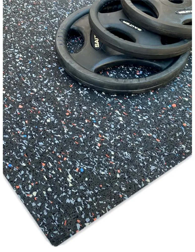 Esterilla de ejercicio y fitness especial para gimnasios - epdm plus - base Jardin202