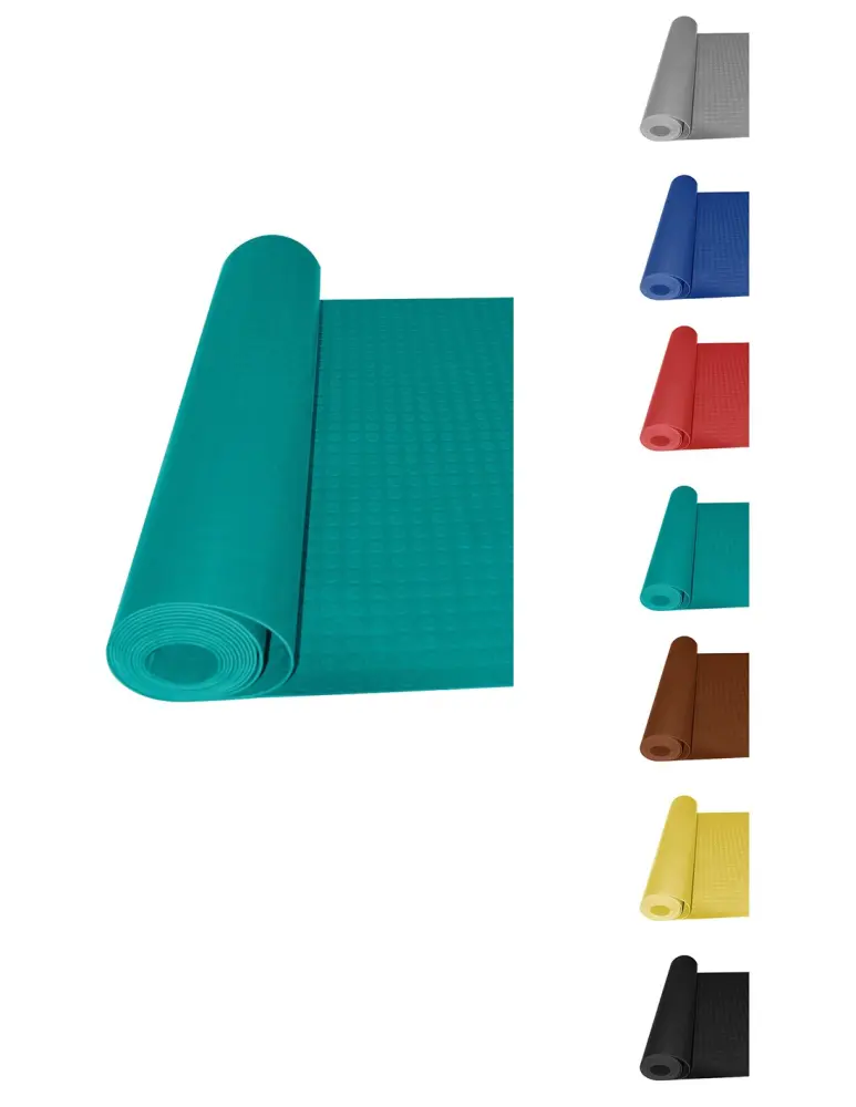 Rollo: 1x5 metros - verde - pavimento de círculos - suelo de caucho - colo Jardin202