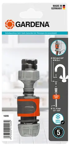 Calentador Químico Kit de conexión triplicado para grifos de cocina Gardena DSG18285-20