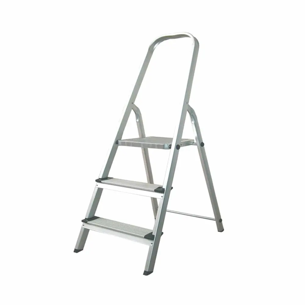 Escalera de aluminio 3 peldaños catterhouse altura máxima de trabajo 260 cm Catter House