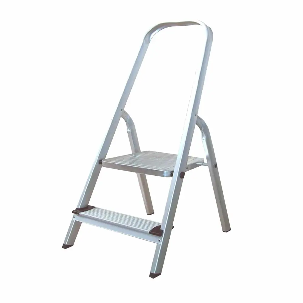 Escalera de aluminio 2 peldaños catterhouse altura máxima de trabajo 239 cm Catter House