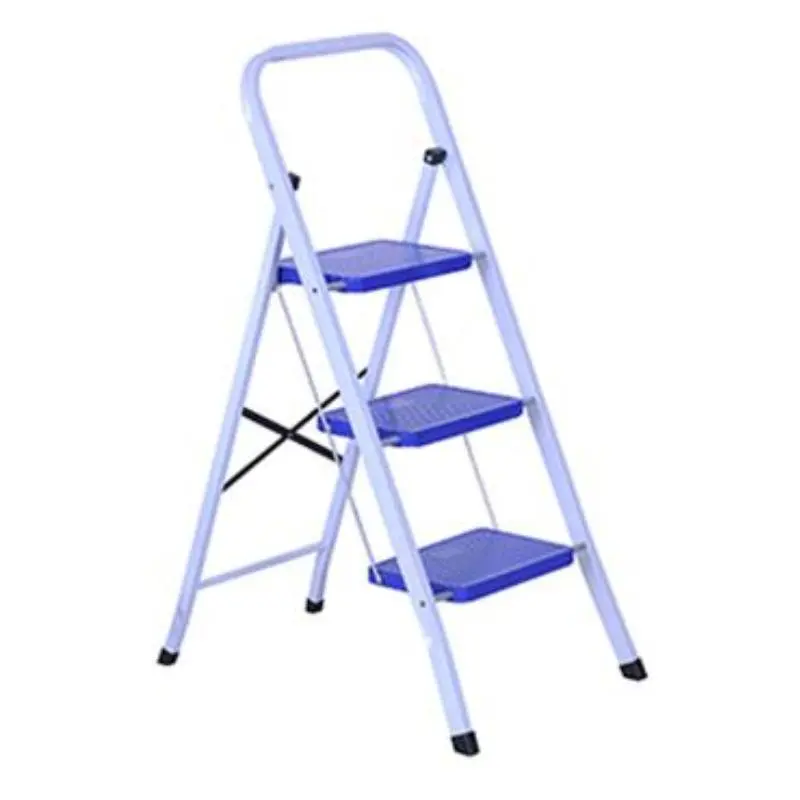 Taburete 3 peldaños tubo cuadrado Wurko