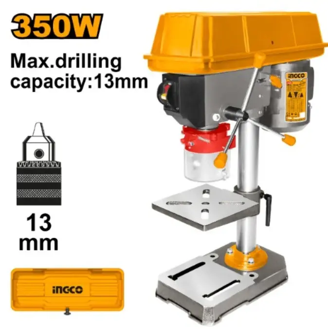 Soplador de TALADRO DE BANCO 13MM INGCO 350W 580-2650RPM (VENTA)