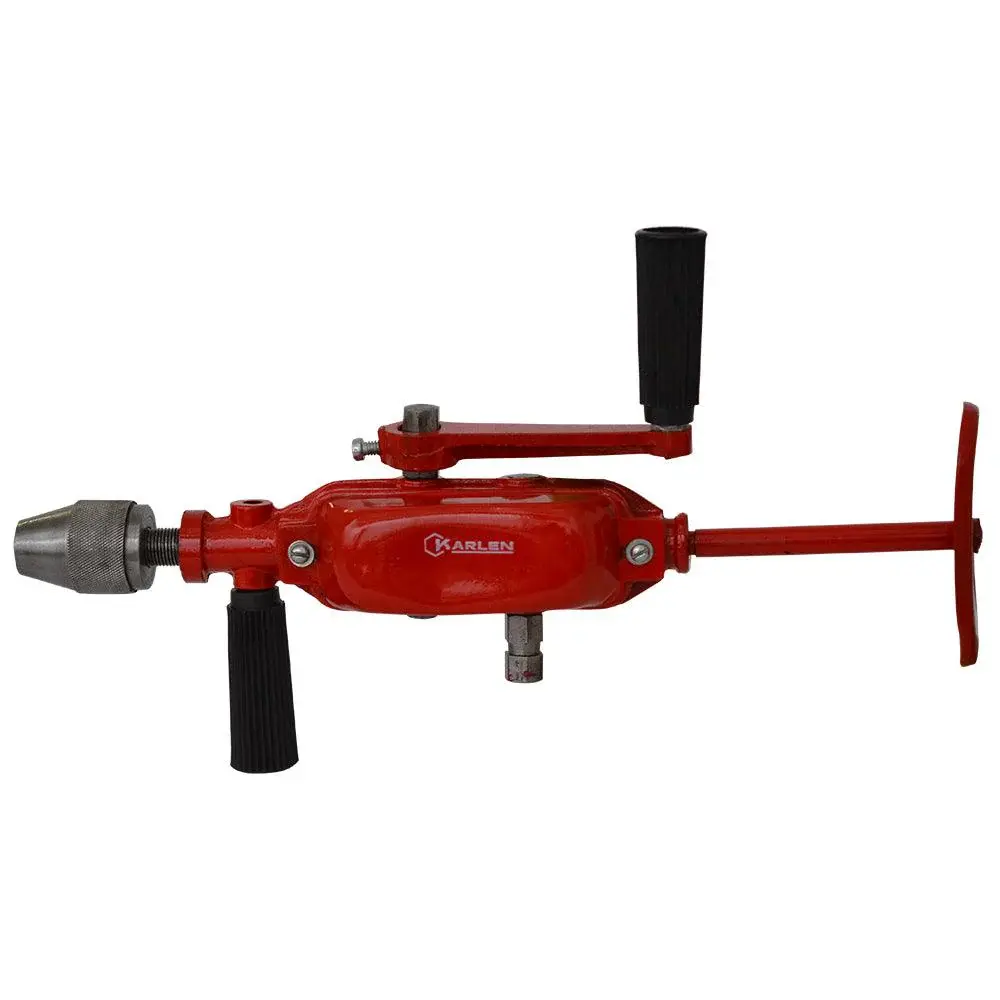 Taladro de mano 13mm con 2 velocidades y diseño de pecho. con Maletín