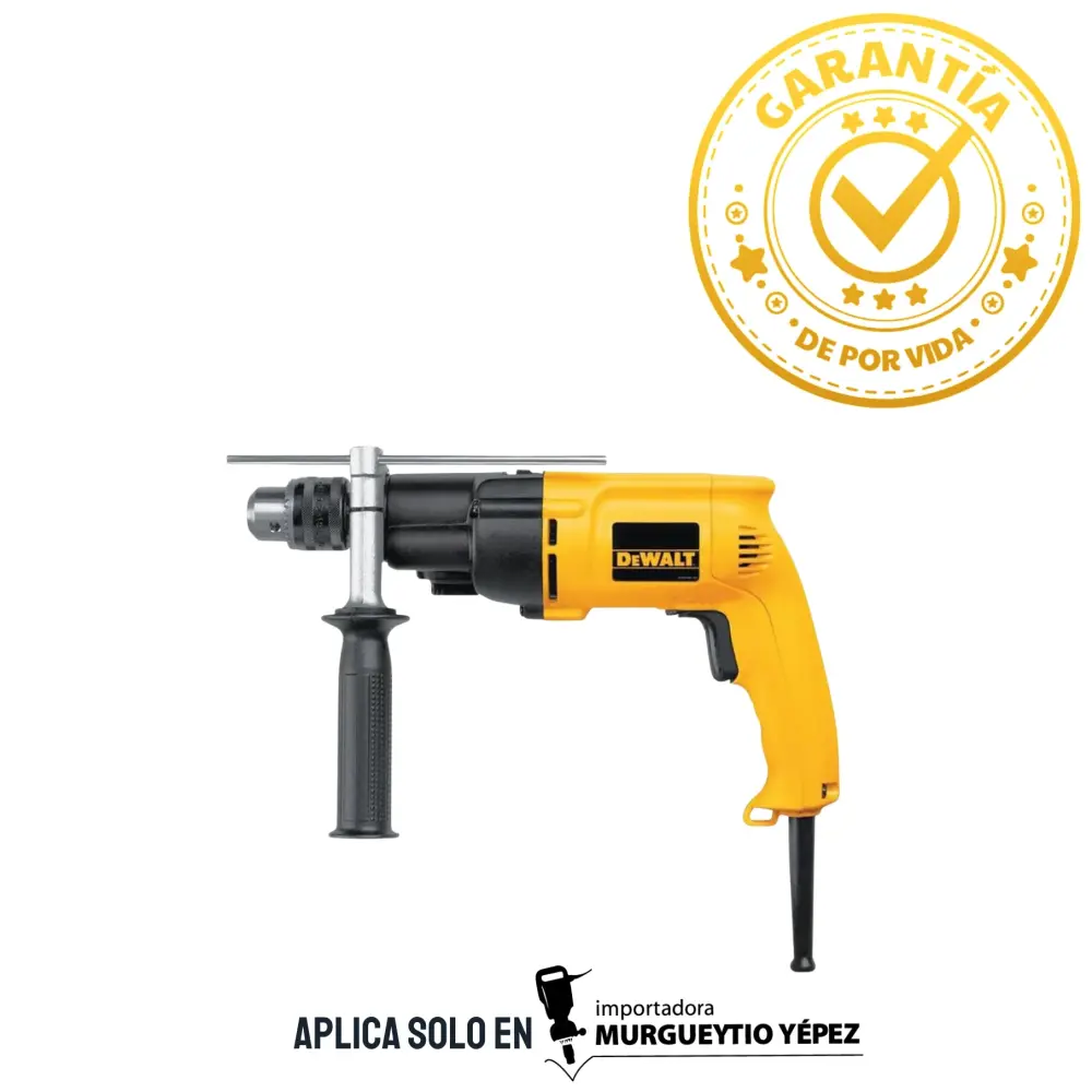 DW505 - Taladro 1/2" VVR 7.8AMP 110V 2700RPM