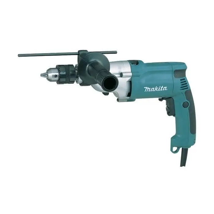 Makita hp2050 taladro de impacto 720 w è 13 mm hp2050 con 2 Baterías