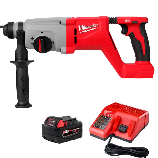 Rotomartillo con mango en D SDS Plus de 1” M18™ sin escobillas c/Baterí y Cargador