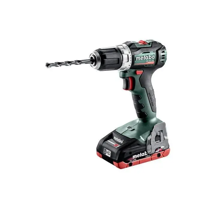 Taladro atornillador inalámbrico - metabo - bs 18 l bl - 18 v - metabox 145