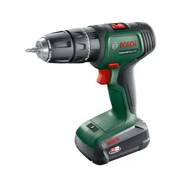 Taladro percutor 18 V 2 baterías Bosch