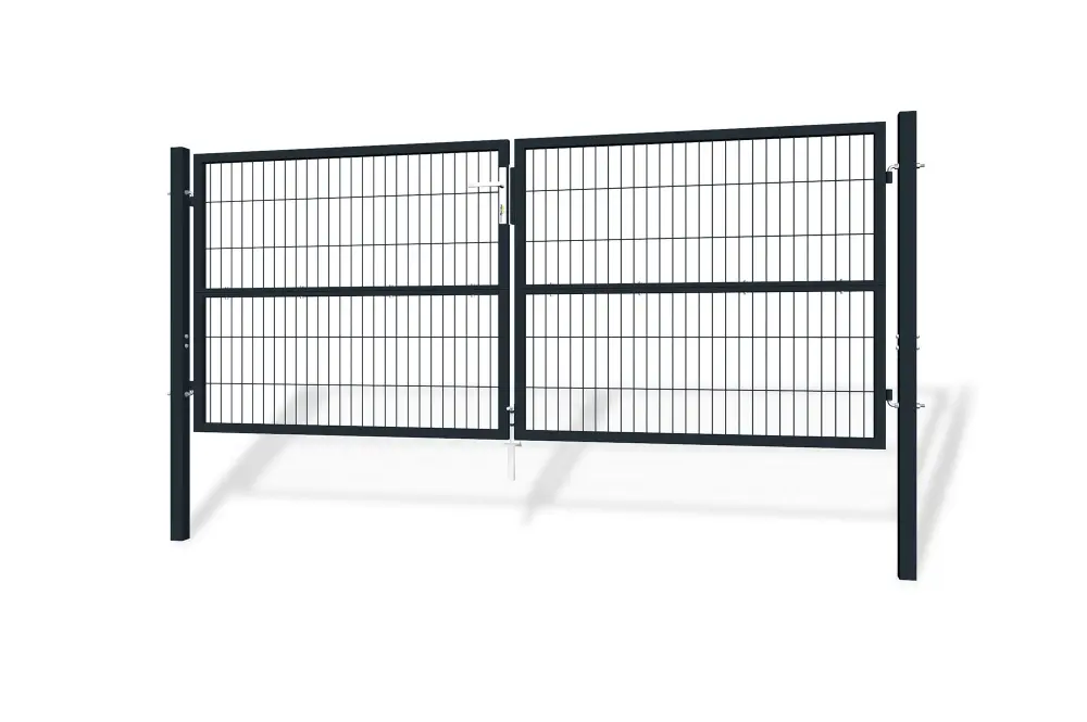 Pack cancela batiente de malla razo 3m .120cm + cancela 1m gris .120cm