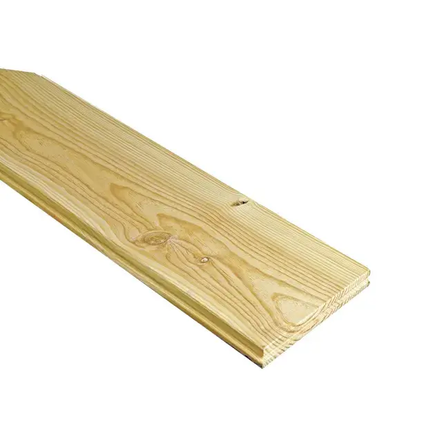 Tarima de madera de pino desclasificada 201 x 12,7 x 2,1 cm fpbois