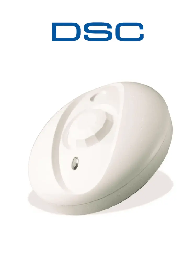 Kit de Seguridad Residencial DSC BV501 - Detector de movimiento PIR 360° con tamper para montaje en techo