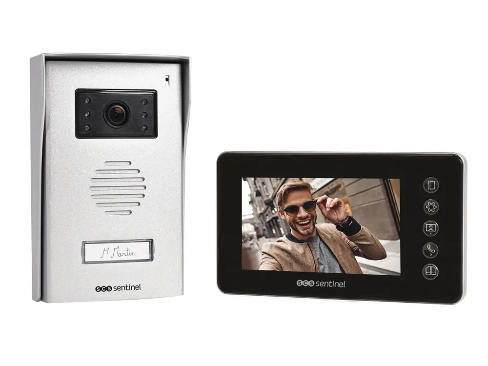 Kit de Seguridad Residencial Scs sentinel -videoportero alámbrico - visiofirst
