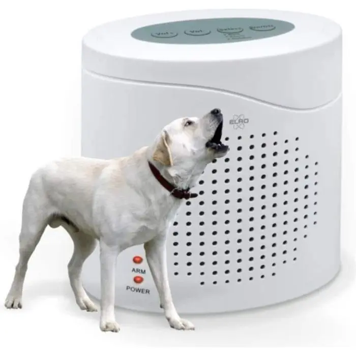 Monitor de Seguridad Inalámbrico Elro ard51 - timbre de vigilancia con ladridos de perro realistas en 3d