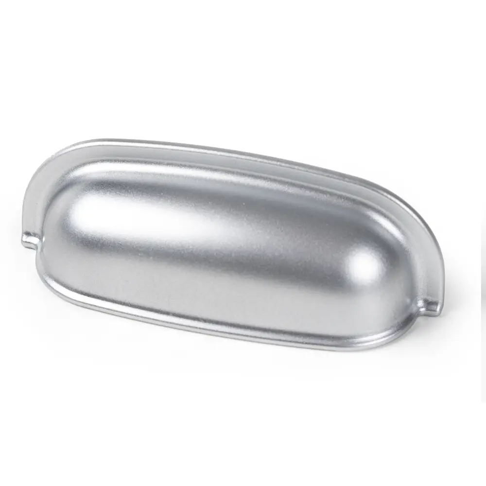 Con Certificación CE Tirador de cuenco 64mm abs pintado cromo mate, lote de 36