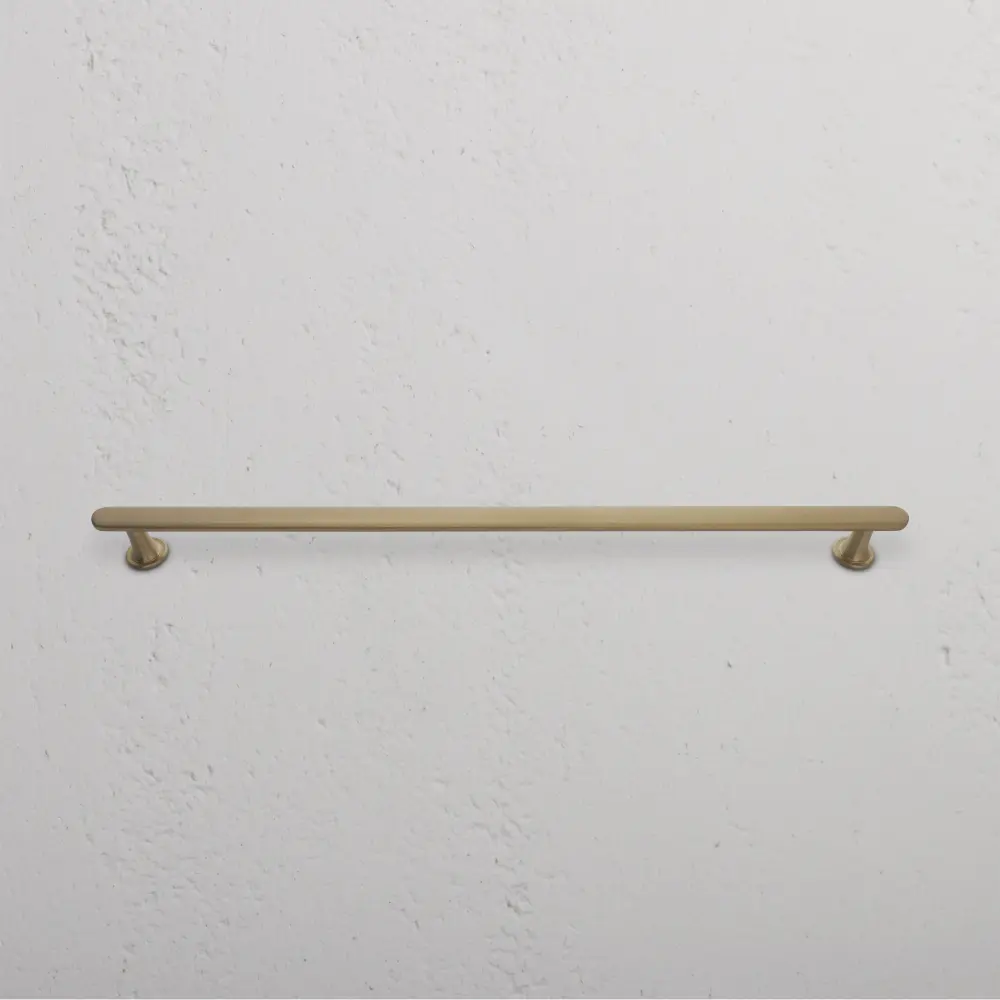 Milliner Tirador considerable para armarios - Latón antiguo