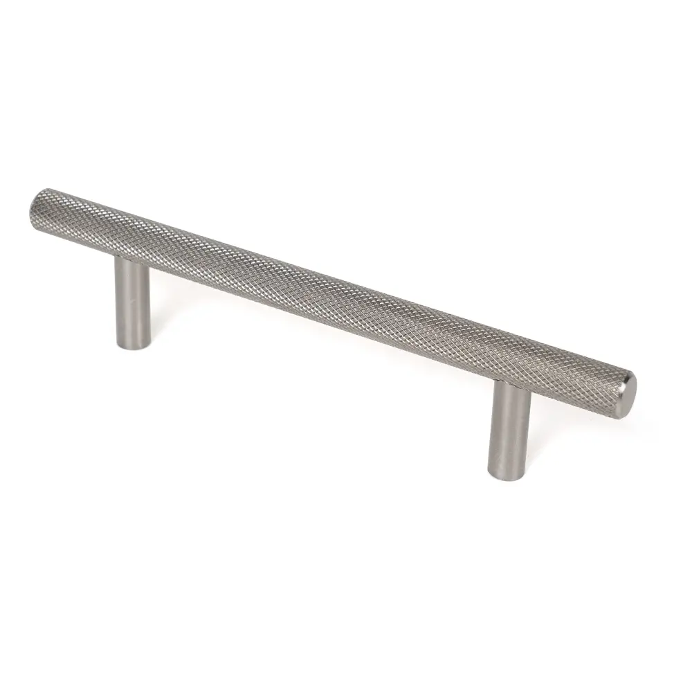 Tirador 160mm acero inoxidable grafito, lote de 24 con Instalación Rápida