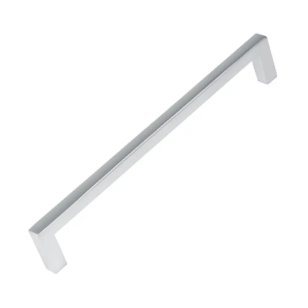 Tirador 160mm cromo mate, lote de 12 | Acero Inoxidable |