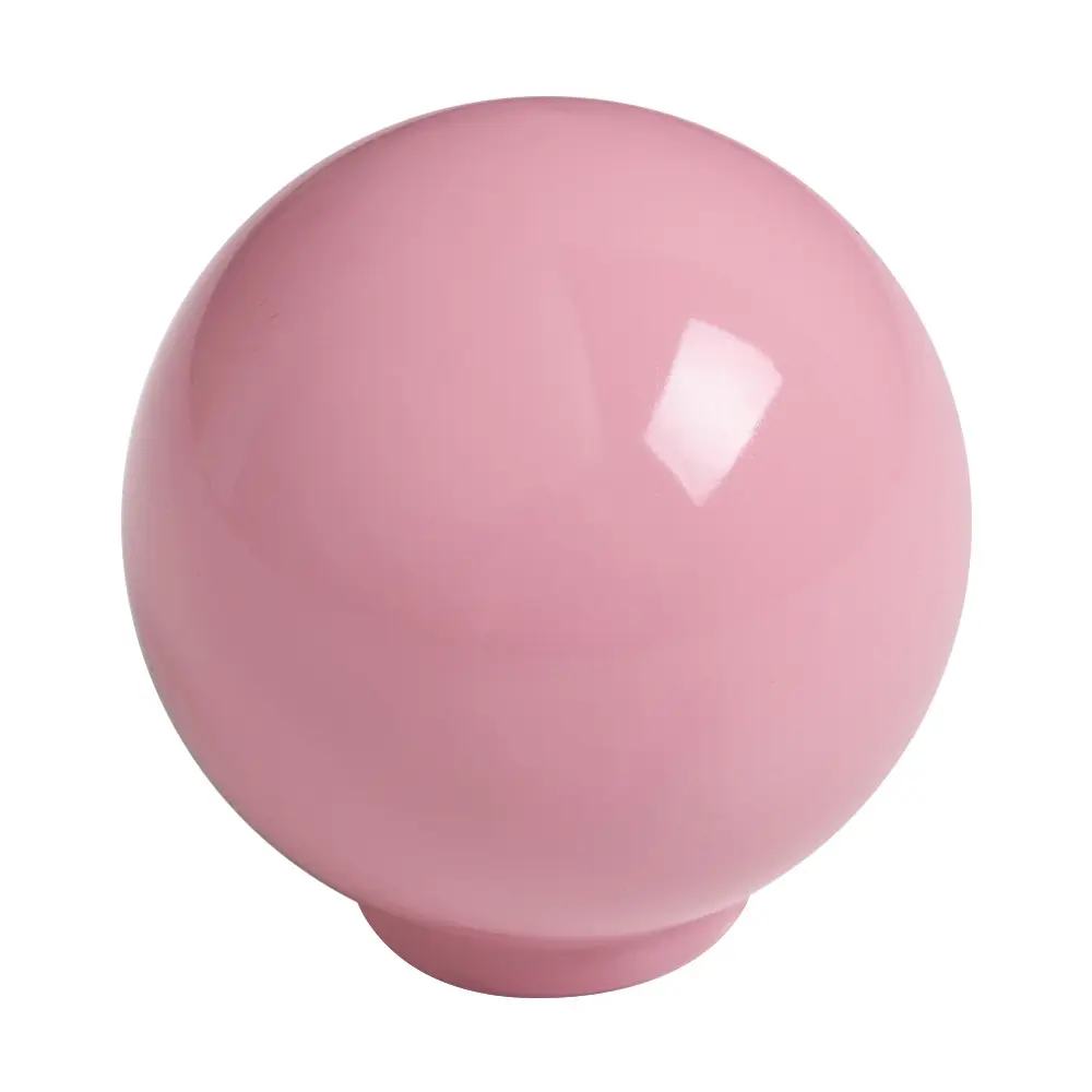 Guí Telescópica Tirador bola abs 34mm rosa brillo lote de 50