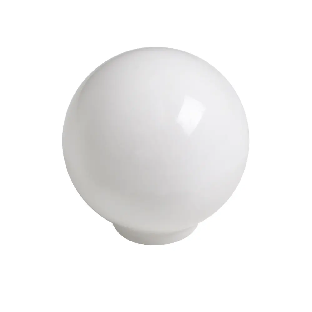 Sistema de Apertura Tirador bola abs 24mm blanco brillo lote de 75