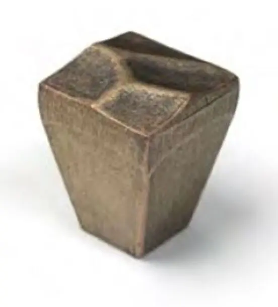 Tirador 18x18mm bronce mate lote de 36 con Cierre Suave