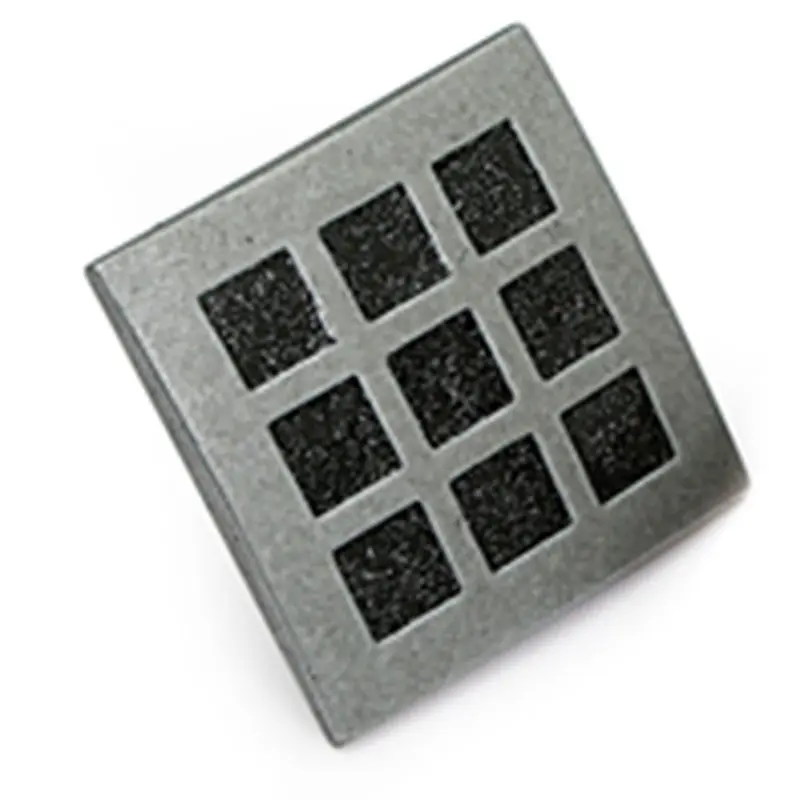 Tirador zmk/resina bombay c16 forgia/ng con cristales swarovski. 54x54mm. para Puertas Pesadas