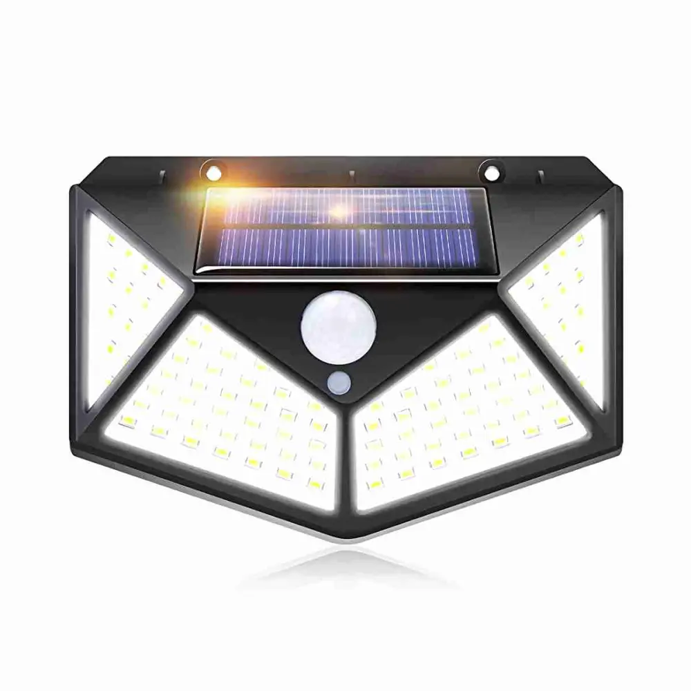 Lámpara - luz con panel solar de exterior de 100 leds para Halloween