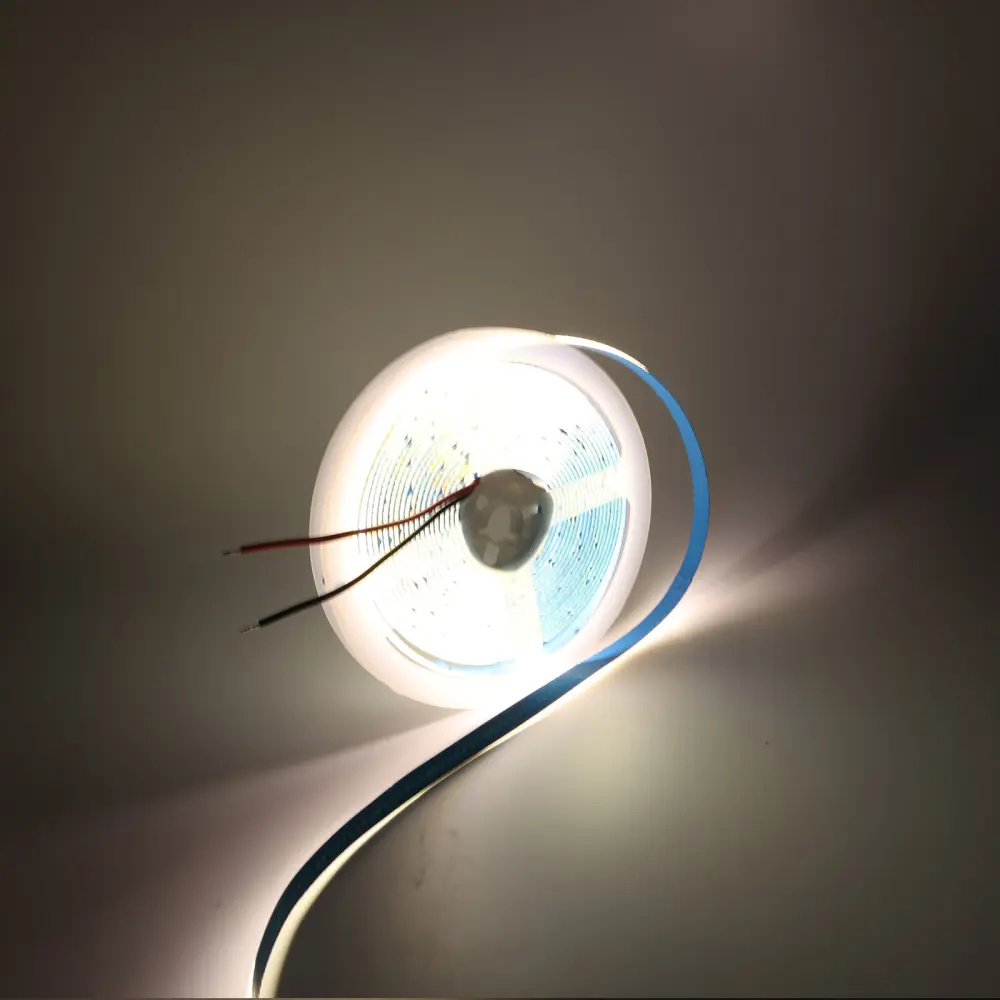 Lámpara Temática Tira LED cob 24v dc, 50w (10w/m), 320 chips/m, ip20, 5m, corte 5cm 4000k