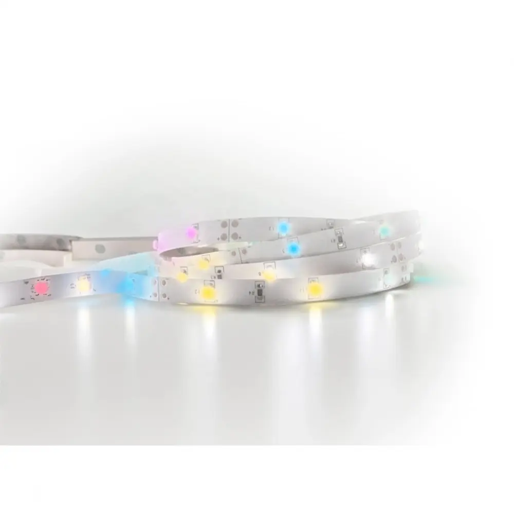 Lámpara Temática Tira led rgb 3.3m 4.5w pilas regulable ví mando distancia rgb