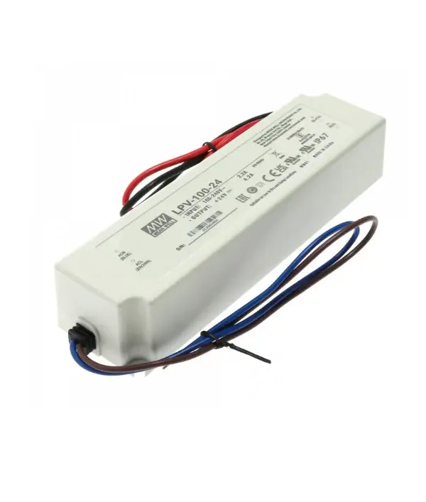 Luz de Ambiente TRANSFORMADOR TIRA LED 24V 100w IP67