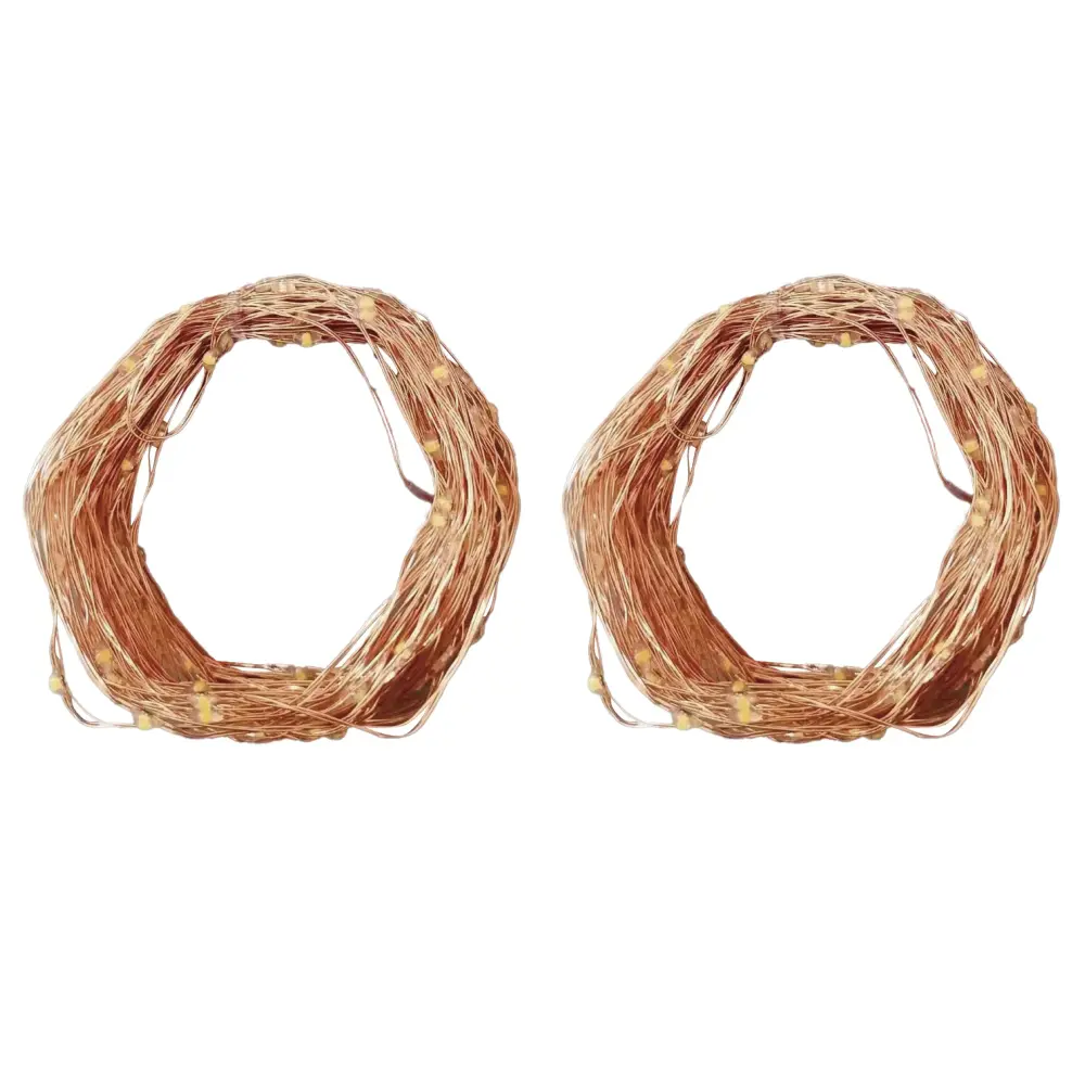 PAQ. 2 PZAS. DE TIRA LED ARROZ 10M 2W EXTERIOR BLANCO CALENTITO 3000K WINLED WTI-016(2)