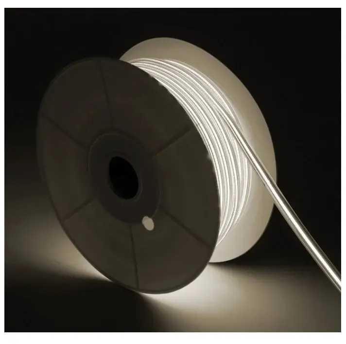 TIRA LED COB 220V 12w/m TONO 4000K ROLLO 50 METROS