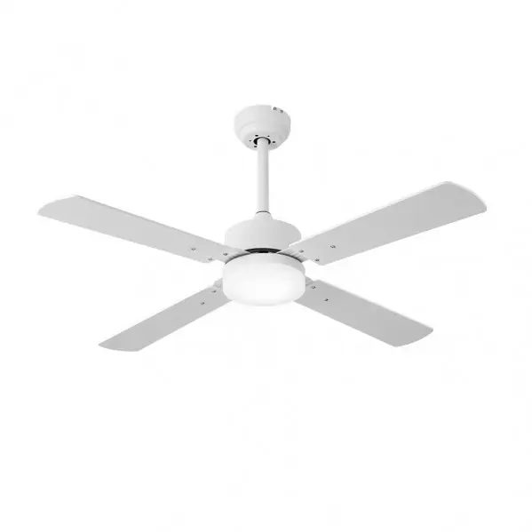 Ventilador de techo LED 18w blanco 3000+4000+6000 con mando distancia para Halloween